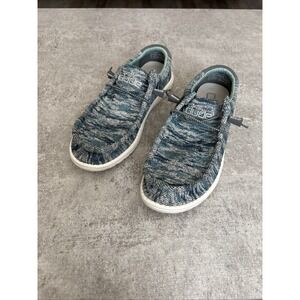 Hey Dude Mens Wally Sox Polar Camo - Size 10